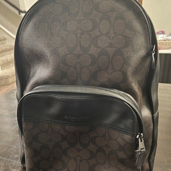 Coach HOUSTON BACKPACK IN SIGNATURE CANVAS main image 4